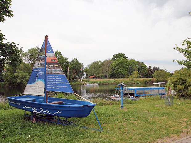 Das Gasthaus "Zur Fähre" in Dehnitz freut sich über Ihren Besuch