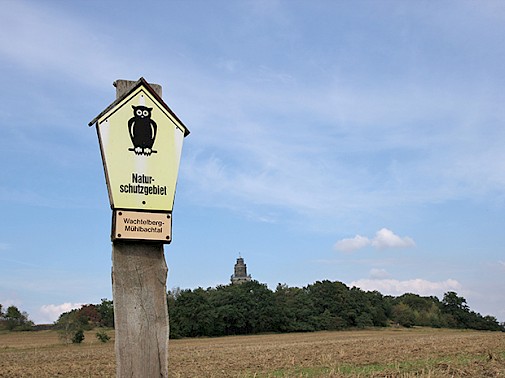 Das Naturschutzgebiet Wachtelberg-Mühlbachtal liegt fußläufig vom Fährhaus